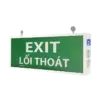 bl020136 den exit 2 mat chi huong led 3w co bo luu dien su dung trong 3 gio pexf23sc g2 p1p2 paragon
