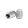 Vít trí lục giác đầu bằng, M5x5mm SUS201 - Ảnh 1