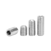 Vít trí lục giác đầu bằng, M5x10mm SUS201 - Ảnh 1