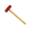 Búa tạ, thép cacbon cường độ cao nặng 3kg cán dài 50cm - Ảnh 1