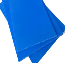 Tấm nhựa, MC nylon màu xanh KT600x400x15mm - Ảnh 1