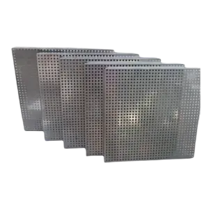 Tấm inox, SUS304 có dập lỗ tròn KT1000x5000x1mm lỗ D8mm - Ảnh 1