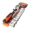 Bộ cần tuýp, K-9811 1/2 inch (12 chi tiết/ bộ), Kapusi - Ảnh 1