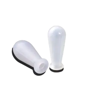 Quả bóp, silicon màu trắng dùng cho pipet paster thuỷ tinh 2ml - Ảnh 1