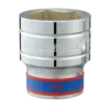 Đầu tuýp ngắn 6 góc, 433513MR 1/2inch 13mm, Kingtony - Ảnh 1