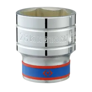 Đầu tuýp ngắn 6 góc, 433513MR 1/2inch 13mm, Kingtony - Ảnh 1
