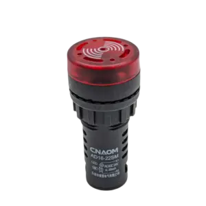 bl025804 coi canh bao ad16 22sm mau do 24v ac dc cnaom