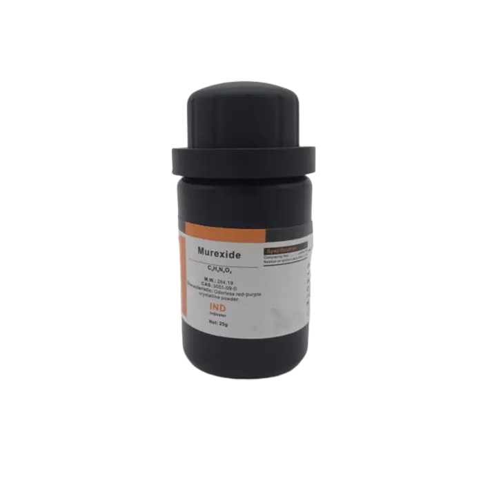 bl031553 hoa chat murexide c8h8n6o6 cas 3051 09 0 25g chai xilong photo bl031553 hoa chat murexide c8h8n6o6 cas 3051 09 0 25g chai xilong