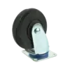 bl032323 banh xe cao su khoa don pl130t mau den d123xt38mm khung cang kt23mm 3p