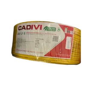 bl040596 day dien cvlf 6 7104 06 1kv mau vang cadivi