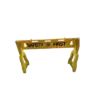 bl040672 rao chan bao ve di dong nhua hdpe mau vang l1510xw420xh900mm gom 2 chan rao va mat rao