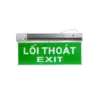 bl041613 den led exit loi thoat hiem 1 mat mui ten chi hai ben cd01 40x2022w gom tem kiem dinh pccc rang dong