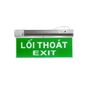 bl041613 den led exit loi thoat hiem 1 mat mui ten chi hai ben cd01 40x2022w gom tem kiem dinh pccc rang dong