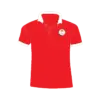 bl002518 ao phong dong phuc tinh nguyen vien size xxl vai lacoste mau do 85 cotton 15 pe