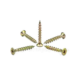 Vít gỗ răng thưa, vàng KT5x15mm - Ảnh 1