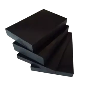 Tấm nhựa POM chống tĩnh điện, màu đen KT600x300x30mm - Ảnh 1
