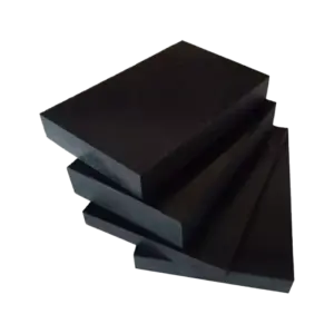 Tấm nhựa POM chống tĩnh điện, màu đen KT600x300x25mm - Ảnh 1