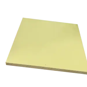 Tấm nhựa, PVC màu vàng ngà KT1220x2440x3mm - Ảnh 1
