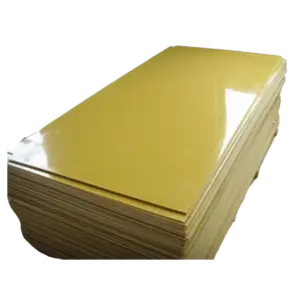 Tấm phíp thủy tinh, nhựa epoxy halogen free màu vàng chanh KT1020x1220x4mm - Ảnh 1