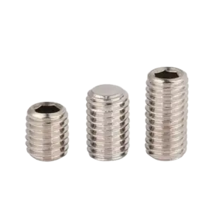 Vít trí lục giác đầu bằng, SUS304 DIN916 M8x5 - Ảnh 1