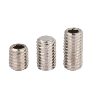 Vít trí lục giác đầu bằng, SUS304 DIN916 M4x3 - Ảnh 1