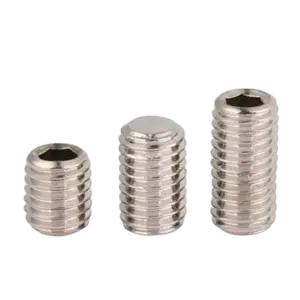 Vít trí lục giác đầu bằng, SUS304 DIN916 M2x3 - Ảnh 1
