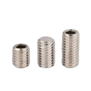 Vít trí lục giác đầu bằng, SUS304 DIN916 M2.5x30 - Ảnh 1