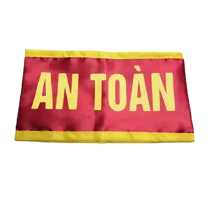 bl004991 bang deo tay nen do vien vang theu chu vang in chuwx d36xr10cm