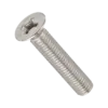 Vít pake đầu bằng, GB818 M4x10mm-SUS201 - Ảnh 1