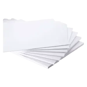 Tấm nhựa fomex màu trắng, KT1.22x2.44mx2mm - Ảnh 1
