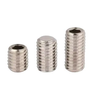 Vít trí lục giác đầu bằng, SUS304 DIN916 M2.5x5 - Ảnh 1