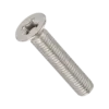 Vít pake đầu bằng, GB819 M4x10mm-SUS201 - Ảnh 1