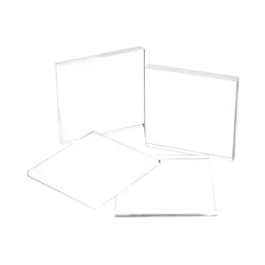 Tấm nhựa mica, màu trong suốt KT500x500x10mm - Ảnh 1