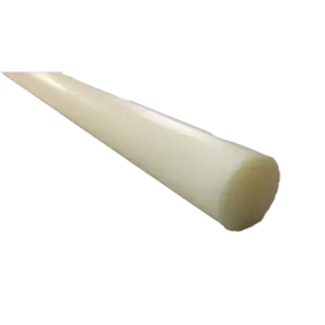 Nhựa POM tròn đặc, màu trắng D10xL500mm - Ảnh 1