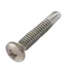 Vít tự khoan đầu tròn, M3x10mm-SUS304 (100 cái/ gói) - Ảnh 1