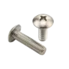 Vít pake đầu dù thân bu lông, IFF-27- M5x15mm thép mạ kẽm - Ảnh 1