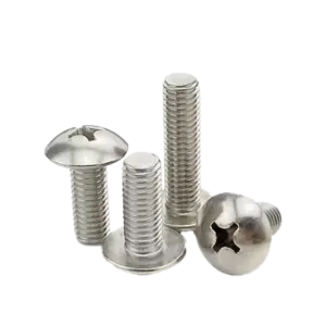 Vít pake đầu dù thân bu lông, IFF-27-M5x20mm-SUS - Ảnh 1