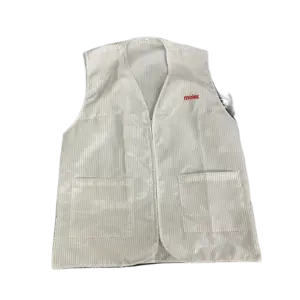 bl013283 ao gile phong sach 2 lop theu logo