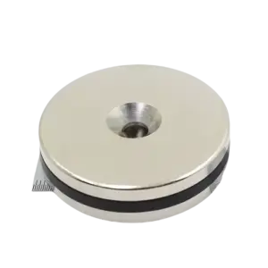 Nam châm tròn, KT25x20mm lỗ 6mm - Ảnh 1