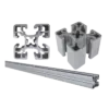 Nhôm định hình, KT40x40x6000x1.1mm - Ảnh 1