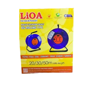 bl040155 o cam dien quay tay rulo qtd50 2 15a 50m lioa